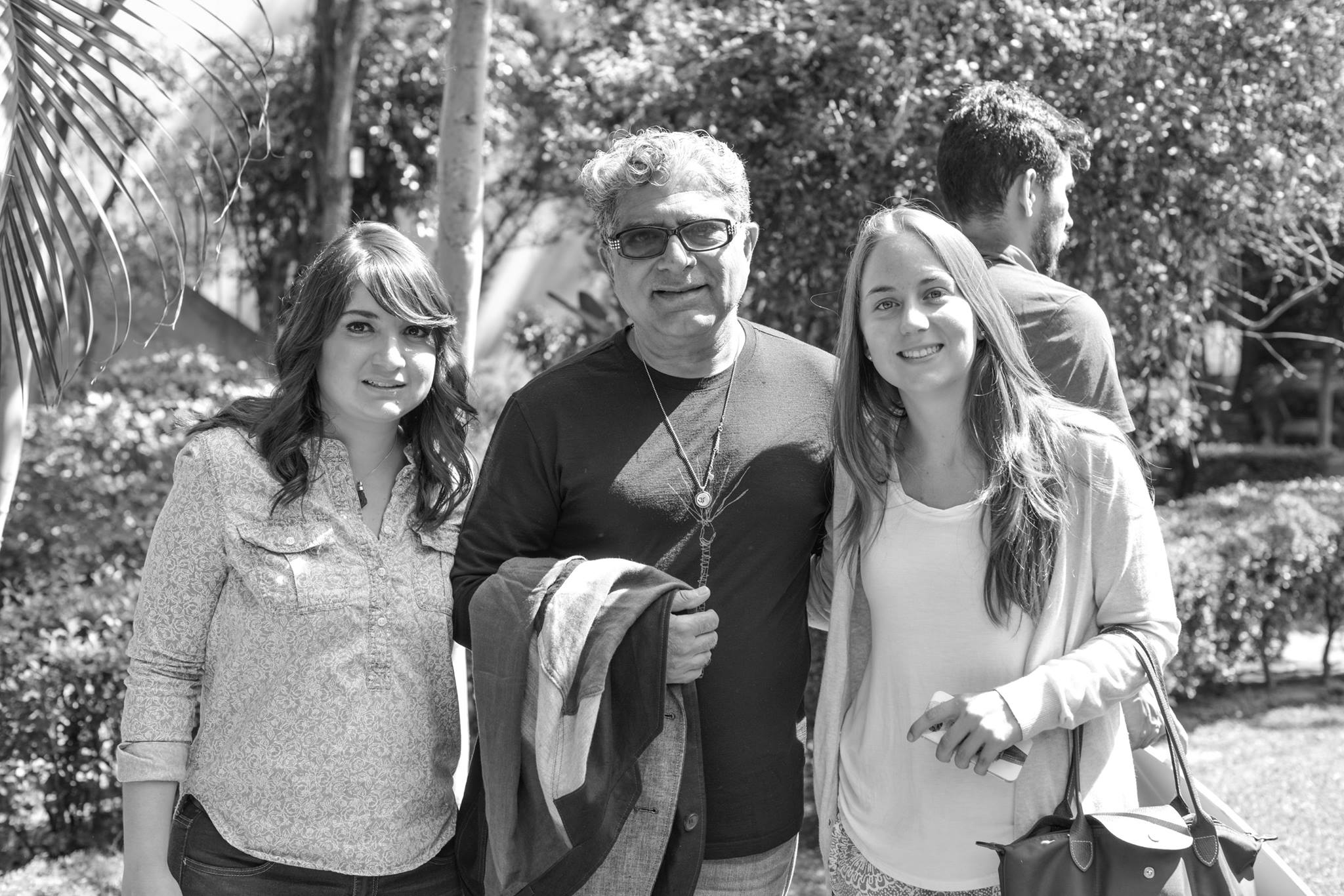 Deepak, Tasha y Daniela